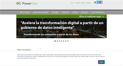 Desktop Screenshot of powerdata.es